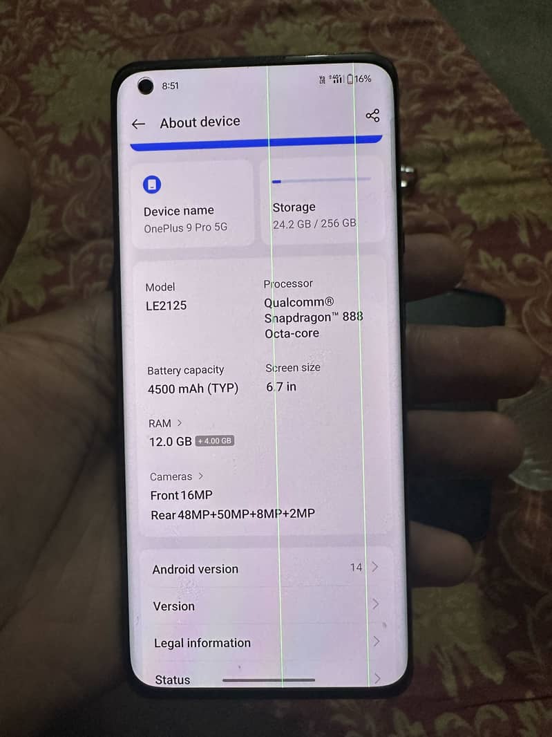 One Plus 9 Pro 5