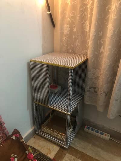 Handmade hard cardboard side table for sell
