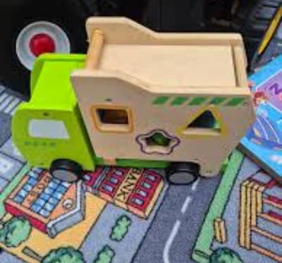 wooden truck