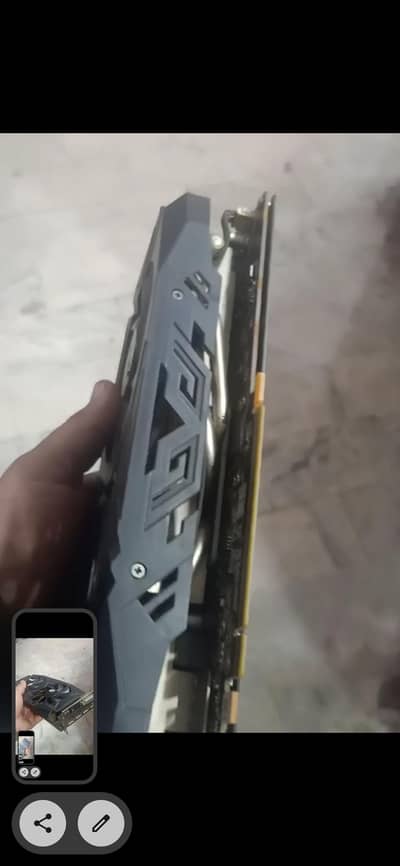 rx 580 4gb. backplate edition