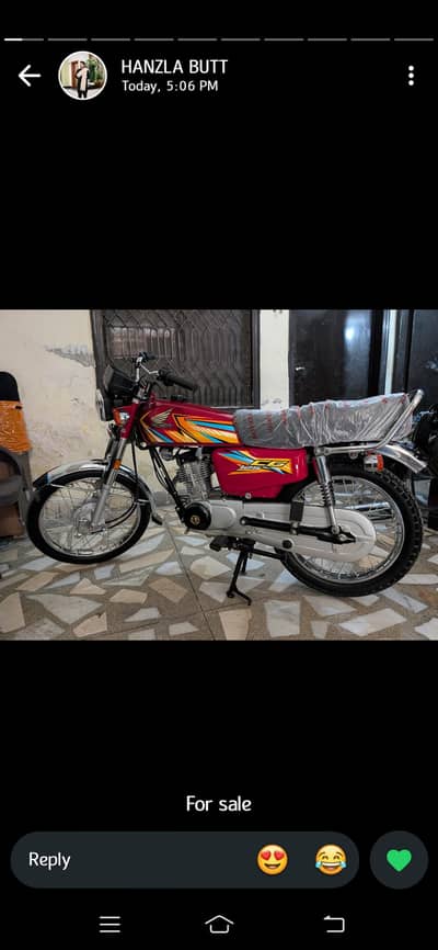 HONDA CG125 ALL OK CONDITION NEAT AND CLEAN