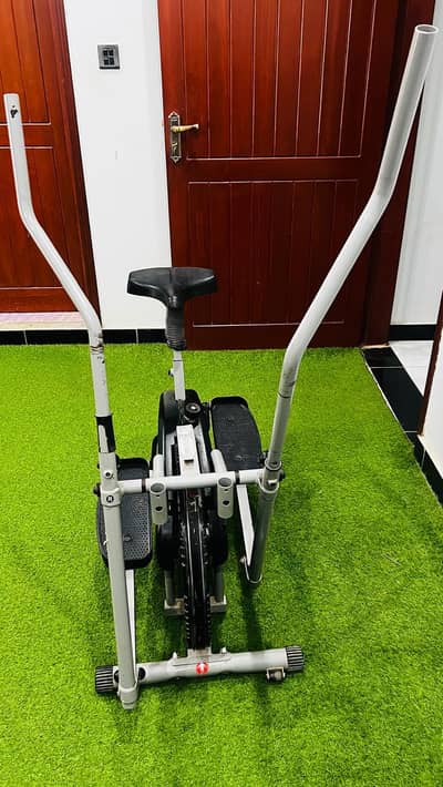 Set of gym working machines