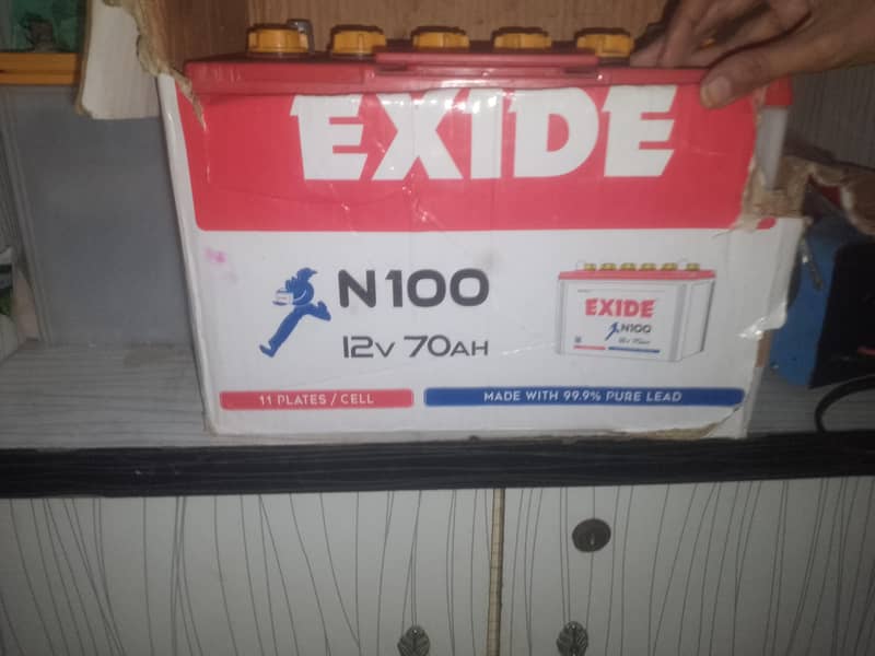 Exide battery 2