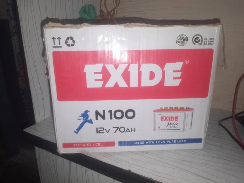 Exide battery 3