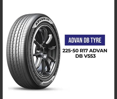 YOKOHAMA ADVAN DB TYRES 225/50/17