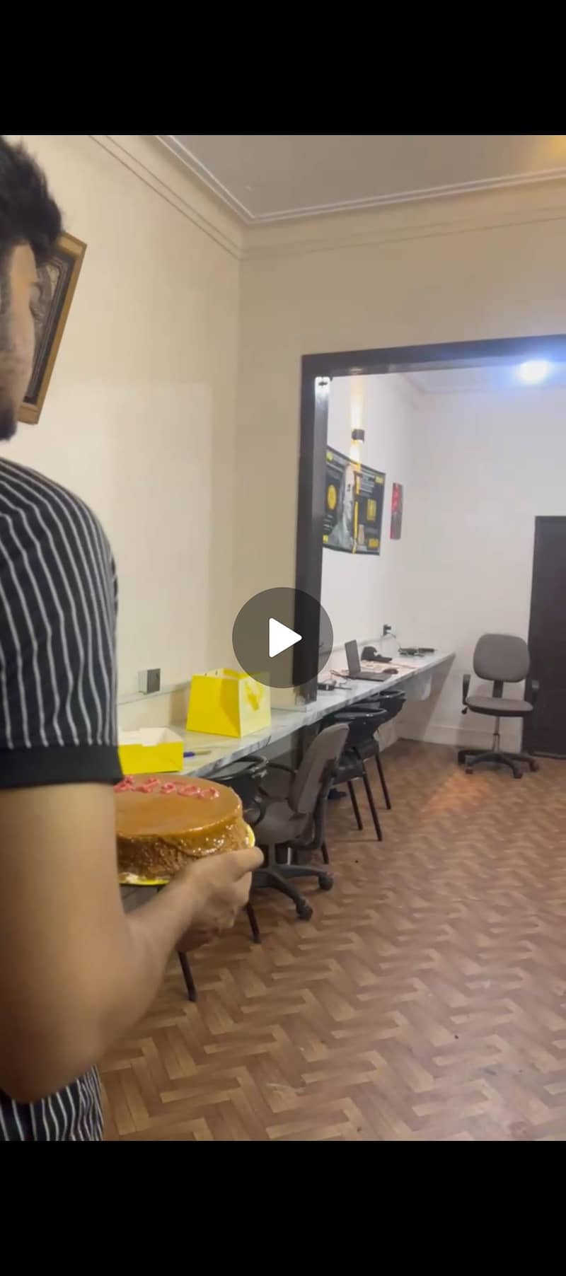 Office wall table, workstation 1