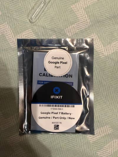 Pixel 7 OG SEAL Battery iFixitUSA Google Certified+Official RepairKit