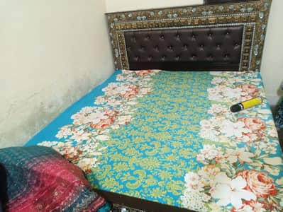vip double bed with matress 6inch
