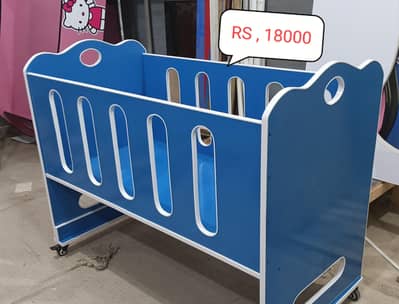 Baby cots, kids cupboards, wardrobe almari
