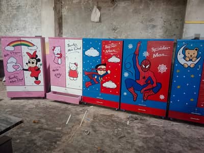 Baby Almari / Kids Wardrobes / Baby Furniture / kids Cuberd 3 by 5