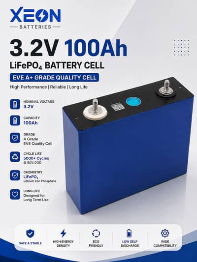 EvE Lf 100 LA cell 5000 life cycle