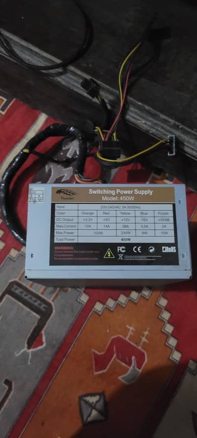 Thunder 450W Power Supply for sale