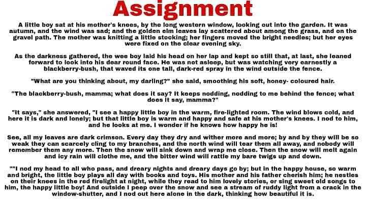 assignment work 0