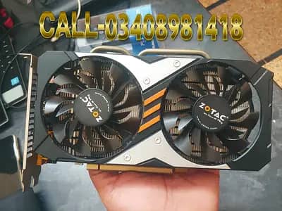 ZOTAC GEFORCE GTX 960 4GB DDR5 128BIT DUAL FAN CALL-03127566633