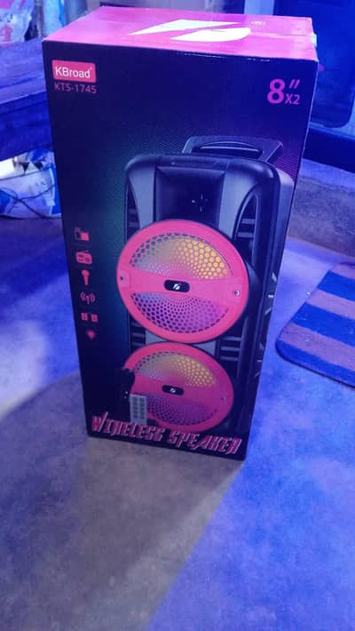 KTS Bluetooth speaker 8 8 inch ka ha