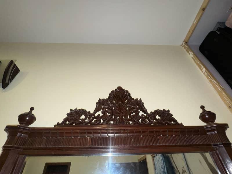 Chinioti Wooden King Size Bed Set 5