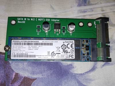 SanDisk 128 M. 2 system pulled Frest 97% health