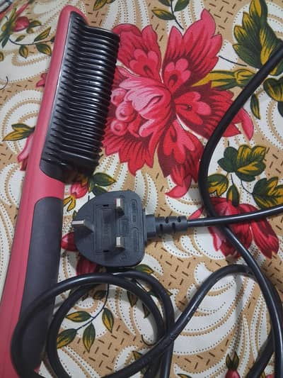 HQT-908B Hair Straightener Comb Brush