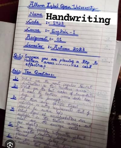 assignment writing