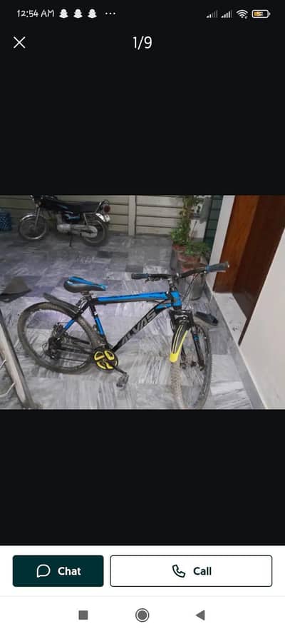 aluminum frame cycle with original gears ) phone no  03008077540