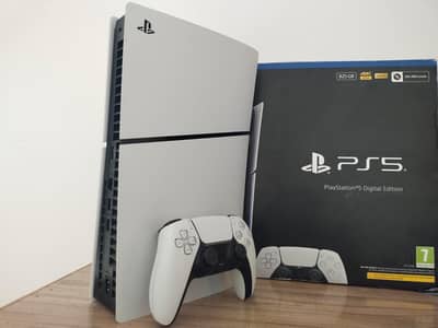 PS5 Slim digital - 10/10 - New - PSN deluxe included