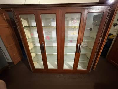 Just like new showcase in mint condition for urgent sale