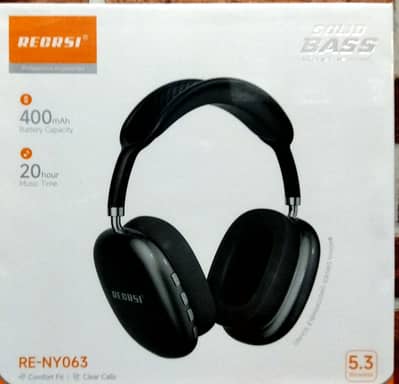 RECRSI RE-NY063 Wireless Bluetooth 5.3 Headphones — 20 Hours Playtime