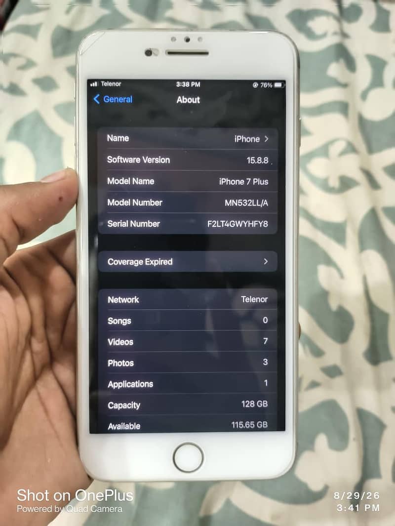 Apple iPhone 7 Plus PTA 2