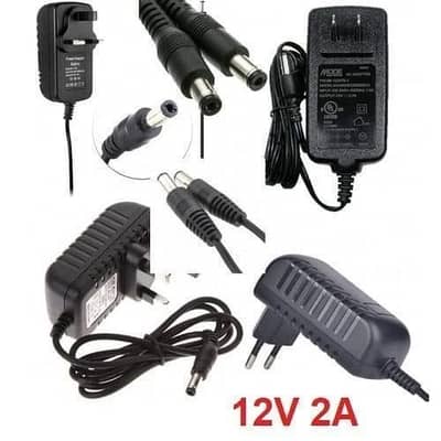 12V 2A Power Supply Adapter AC DC Switching Regulated Supply Refurnish