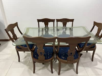 Sheesham 6 Chair Dining table