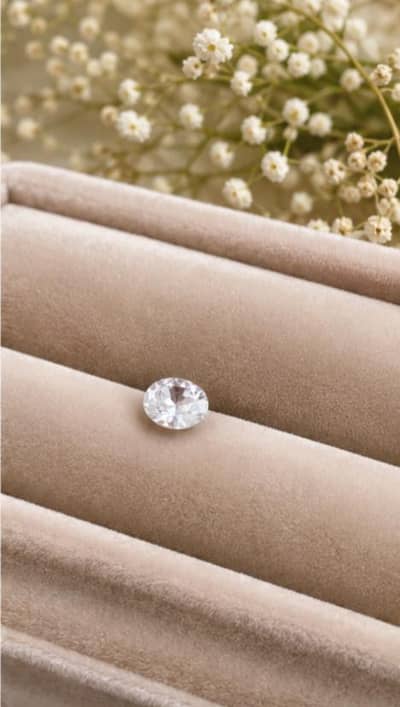 Clear Quartz /cubic zirconia