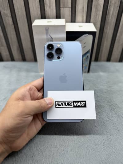 13 Pro Max | 128GB | PTA Approved | 100% | Blue Colour | Apple iPhone