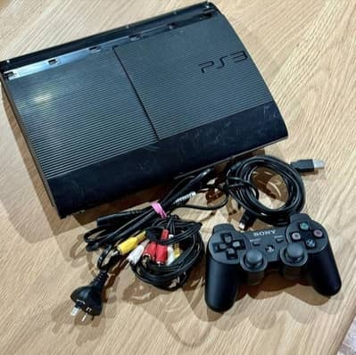 PS3 Super Slim 500GB Jailbreak-top games (free Working video Availabl)