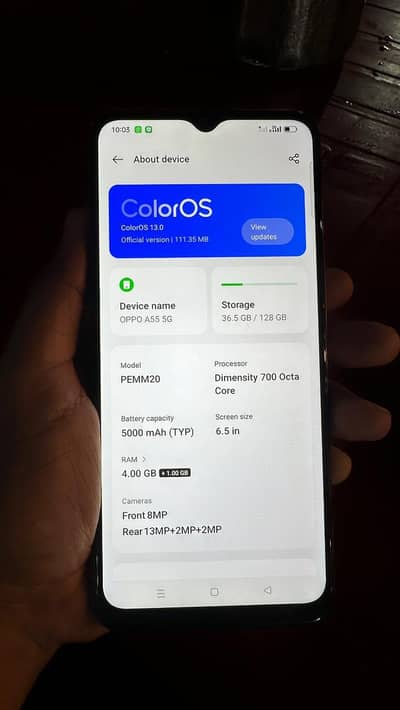 OPPO A55 5G 4GB/128GB Non-PTA – Rs. 9,000