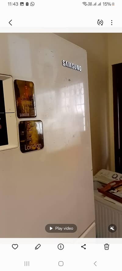 urgent selling samsung automatic original no frost fridge