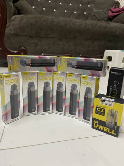 Caliburn G3 lite Box packed pod Vape