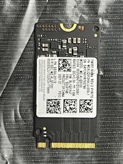 Samsung NVME 512Gb