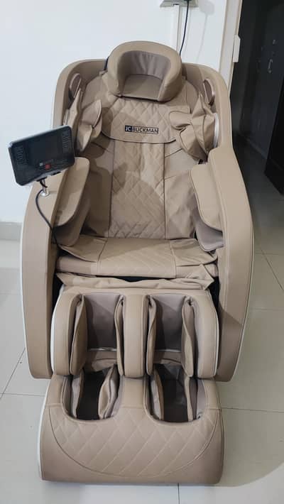 JC Buckman Massage Chair (Model: IndulgeUs) - in warranty