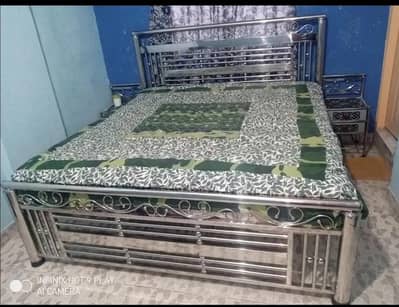 stainless steel Furniture full bedroom set for sell.