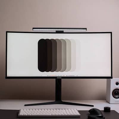 MXG Monitor Light Bar / Screen Bar with Wireless Controller Dial