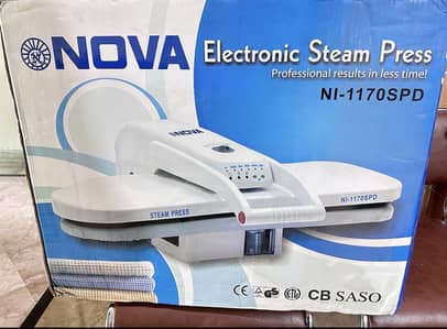 Nova Electronic Steam Press
