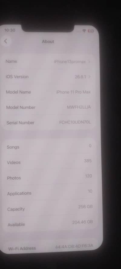 Apple iPhone 11 Pro Max