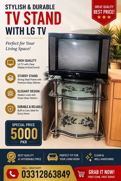 Tv & Trolly