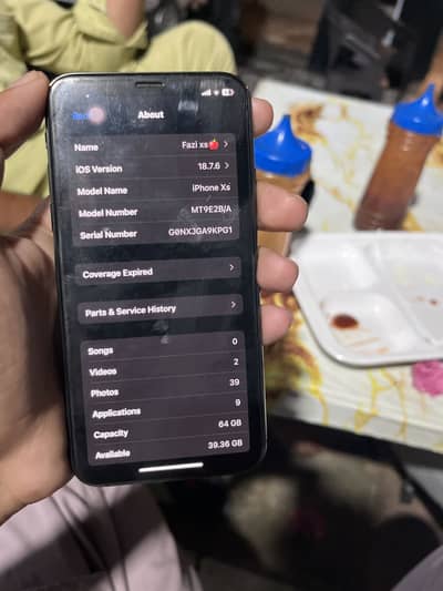 I phone xs non pta 64