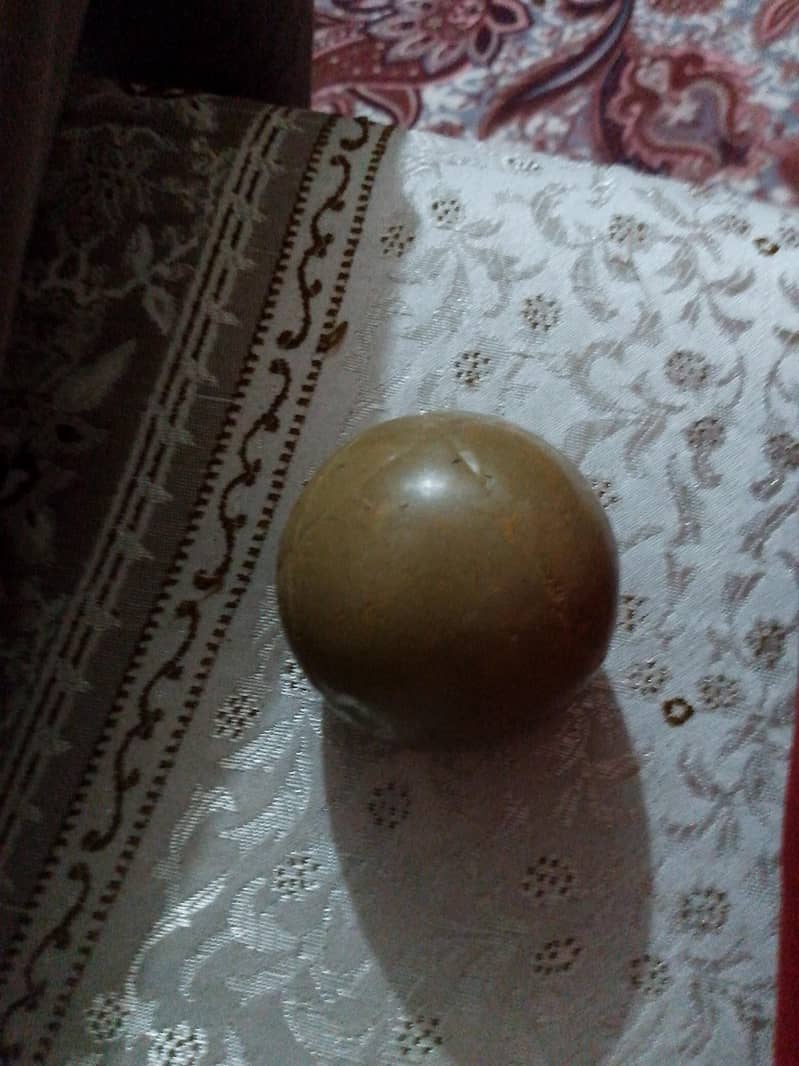 handmade dorodango 1