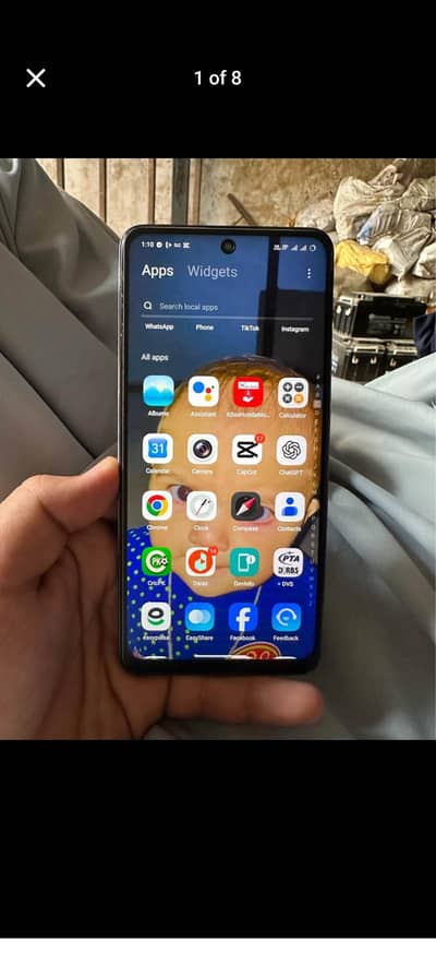 Vivo Y36 full box flash charge support 8 128