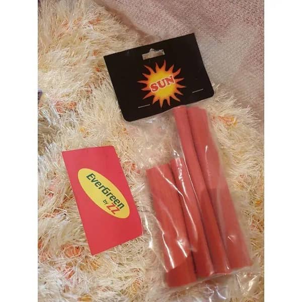 Car Rubber Door EDGE Guards Protectors 4 PCS RED