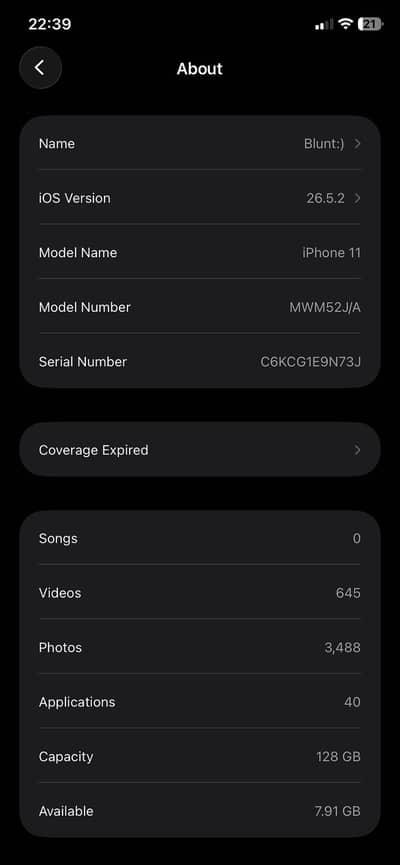 Apple iPhone 11