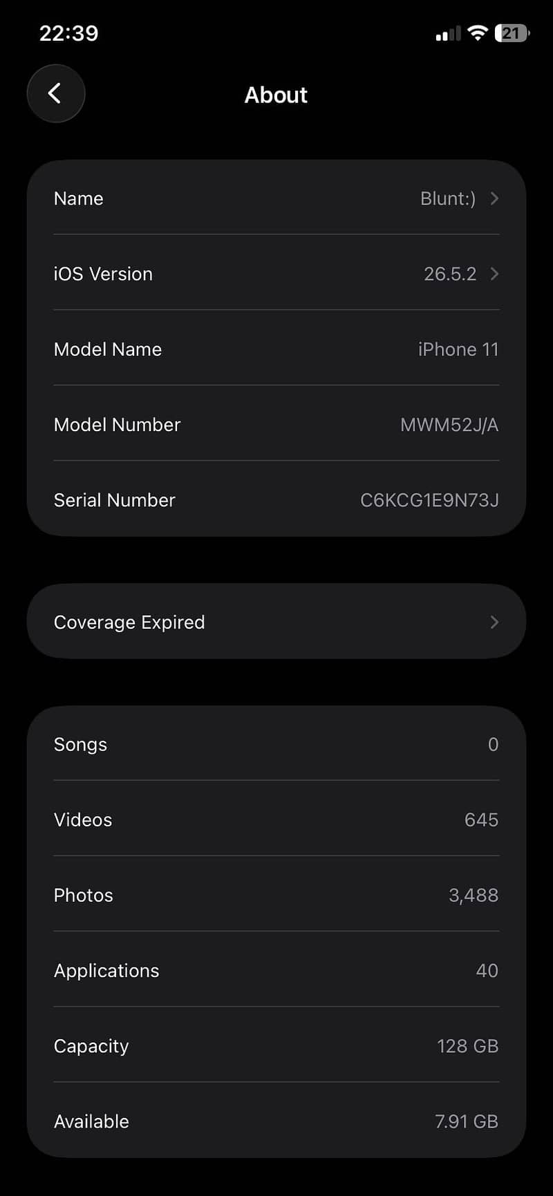 Apple iPhone 11 0