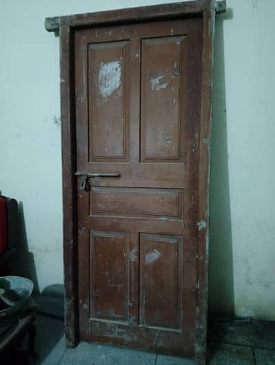 wooden door